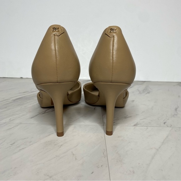 Sam Edelman Viv Pointed Toe Tan Leather Pump 10M - Picture 3 of 15